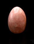 Rosenquarz Heilstein, Heilstein für klare Liebe, rosa glänzende Form.