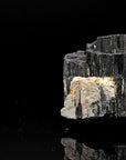 Schwarzer Turmalin – Unikat Nr. 1 – ca. 8.0cm – 860 g – Authentischer Naturstein