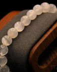 Selenit Armband – 8 mm Perlen – Harmonisierende Perlenkette
