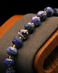 Sodalith Armband – 6 mm Facettiert – Meditationsperlen aus Kristall