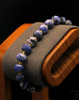 Sodalith Armband – 6 mm Facettiert – Meditationsperlen aus Kristall