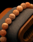 Sonnenstein Armband – 8 mm Perlen – Spiritueller Schutz aus Perlen