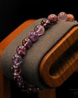 Super-Seven Armband – 8 mm Perlen – Balance der Elemente in Perlen