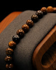 Tigerauge Armband – Nr. 2 – 6 mm Perlen – Liebevoll ausgewählte Steine