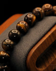 Tigerauge Armband – Nr. 3 – 8 mm Perlen – Spirituelle Erdung-Perlen