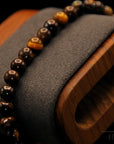 Tigerauge Armband – Nr. 5 – 6 mm Perlen – Trend-Accessoire mit natürlicher Note