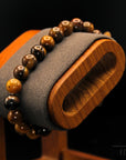 Tigerauge Armband – Nr. 6 – 8 mm Perlen – Kristalline Weisheit in Perlen