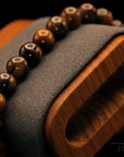 Tigerauge Armband – Nr. 6 – 8 mm Perlen – Kristalline Weisheit in Perlen