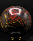 Tigerauge "Planet – Unikat Nr. 1 – ca. 10.0cm – 2,1 kg – Dekoration & Kristall-Sammlung