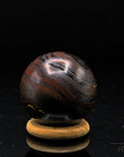 Tigeraugen Kugel Planet, fördert spirituelle Ruhe, gold-braune glatte Form.
