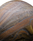 Tigerauge "Planet – Unikat Nr. 3 – ca. 5.0cm – 205 g – Für Altare & kleine Kraftorte