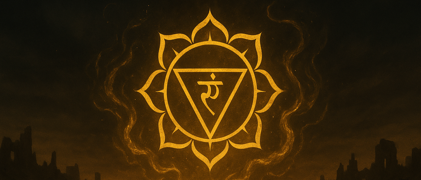 Ein Bild des Chakras Manipura