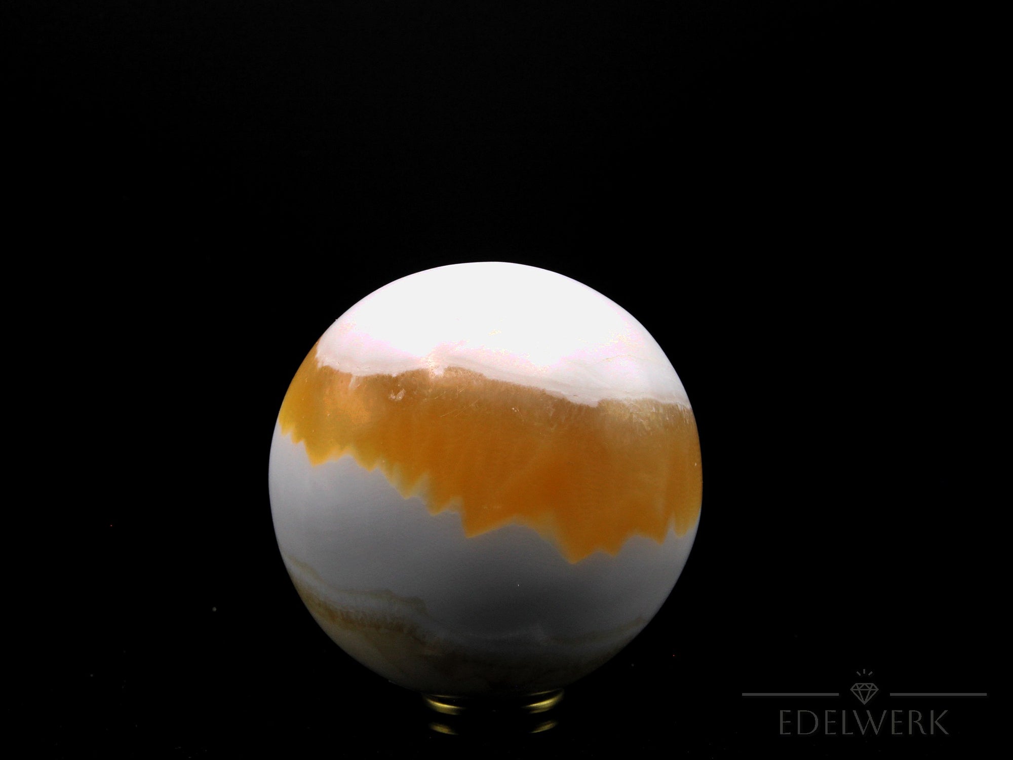 Achat Kugel Planet, fördert energetische Harmonie, bunte Kugelstruktur.