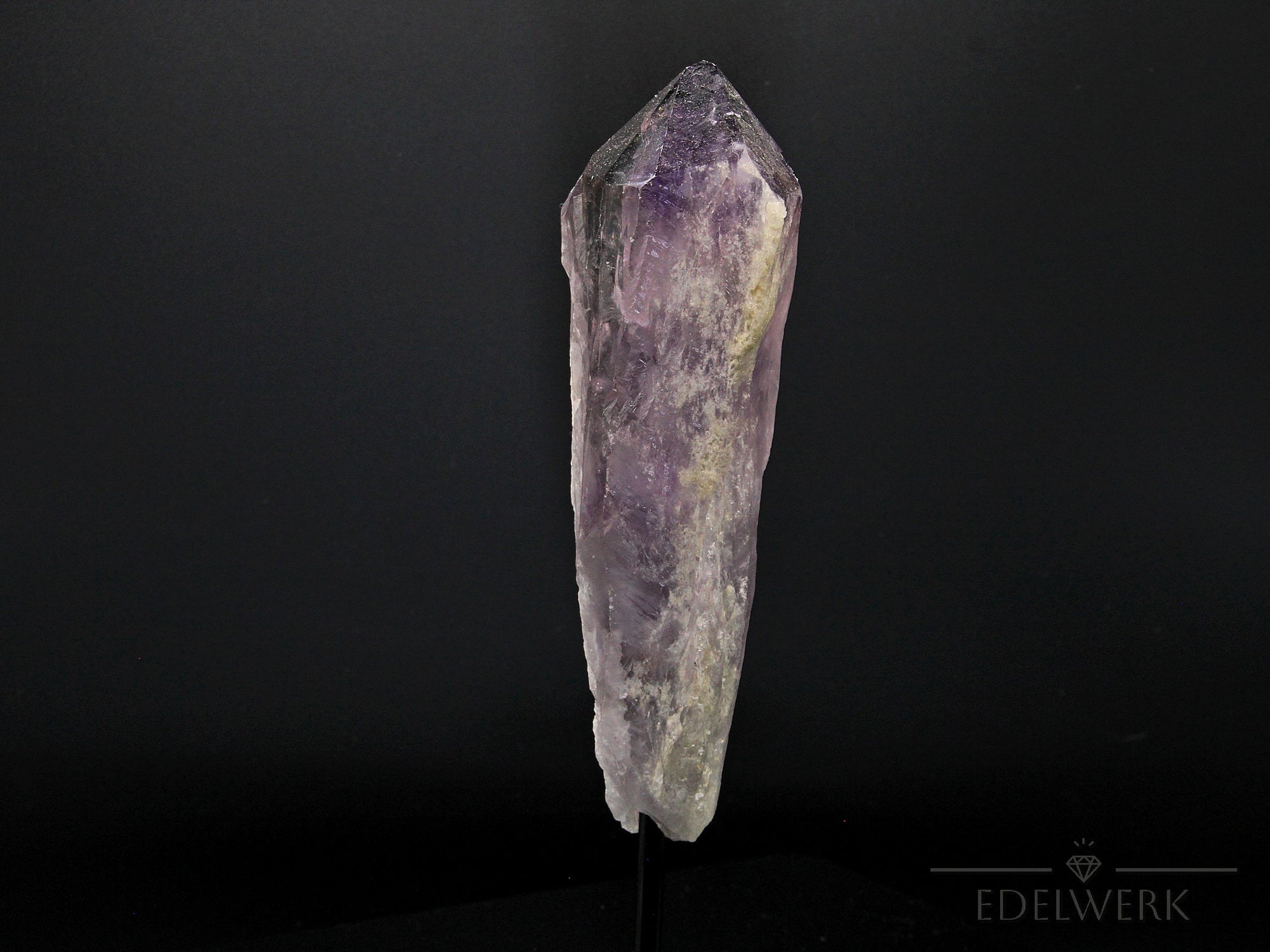 Natürlicher Ametrin, Heilstein für spirituelle Klarheit, violette-gelbe Form.
