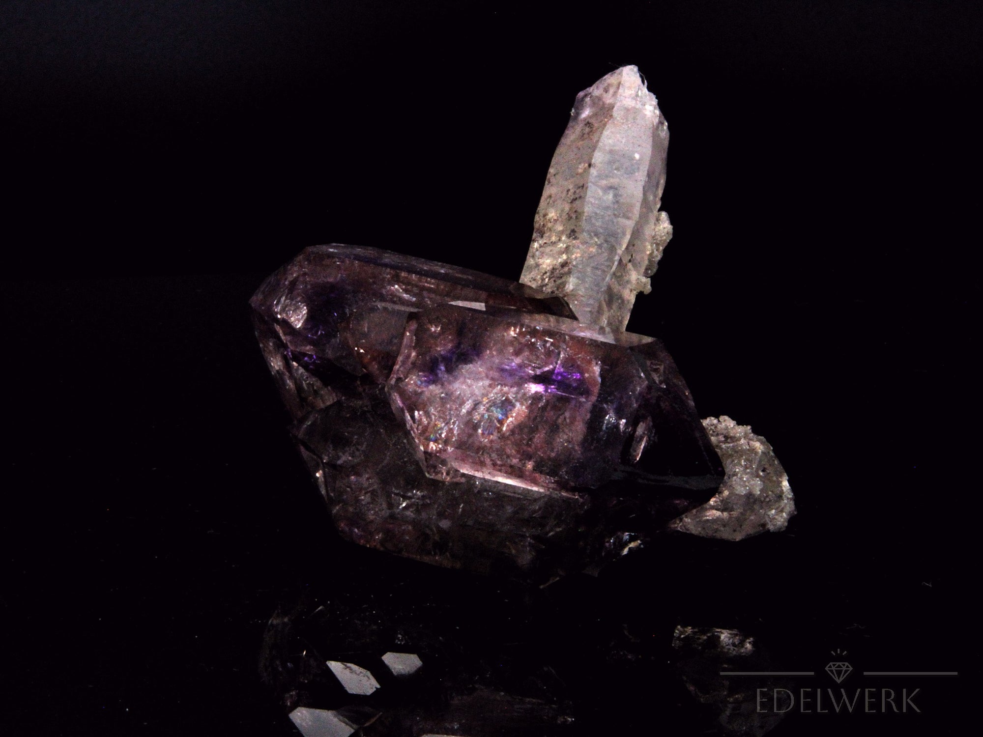 Brandbergamethyst Kristall