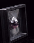 Natürlicher Brandbergamethyst, fördert klare Energie, violette Oberfläche.
