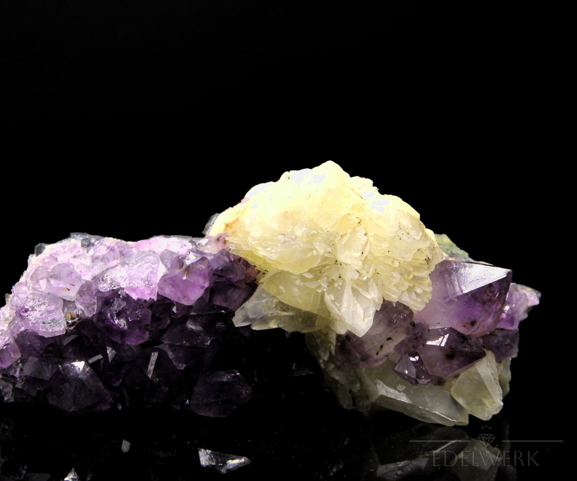 Amethyst Kristall Tiefviolett