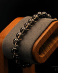 Meteorit Armband – 8 mm Perlen – Meditationsperlen aus Kristall