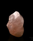 Rosenquarz Heilstein, fördert meditative Harmonie, rosa natürliche Struktur.